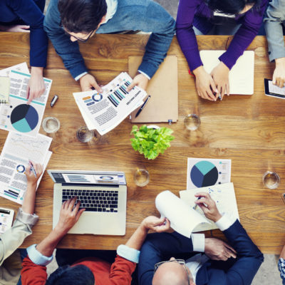 39111702 - marketing analysis accounting team teamwork business meeting concept
